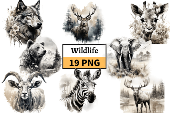 Download Wildlife Animals Clipart Bundle Woodland - Woodland Collection