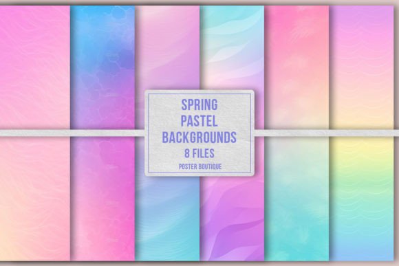 Download Spring Pastel Backgrounds Pack - Spring Collection