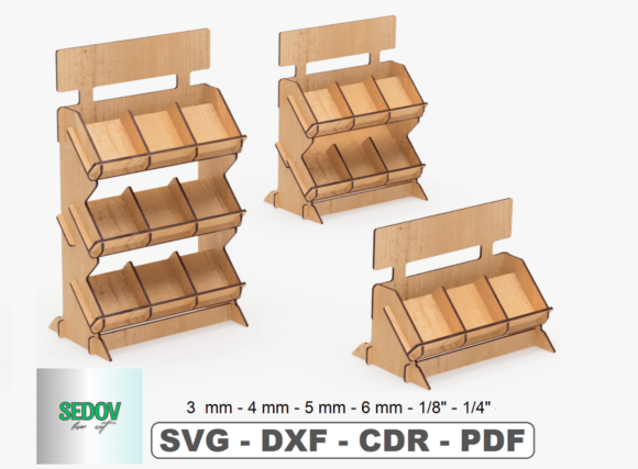Download Laser Cut Retail Display Stand 3 Sizes - Display Collection