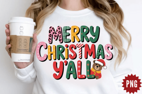 Download Festive Cowgirl Merry Christmas Y'all PN - Cow Collection