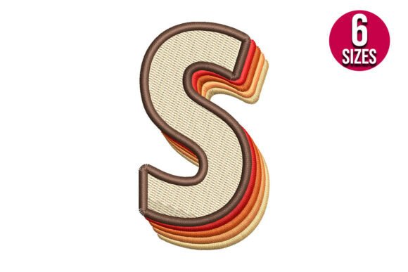 Download Retro Alphabet Letter S - Premium Bundle